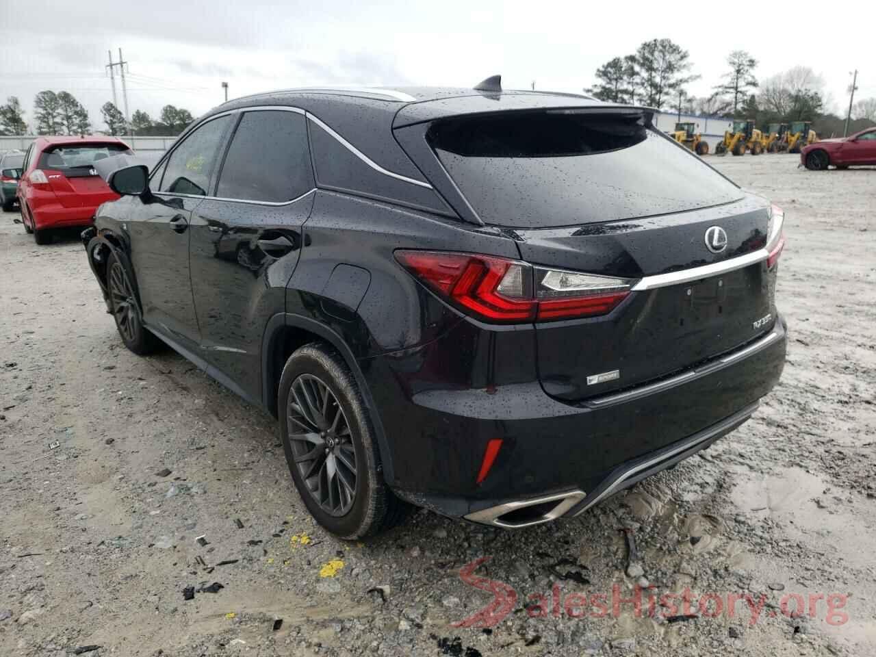 2T2ZZMCA1HC074095 2017 LEXUS RX350