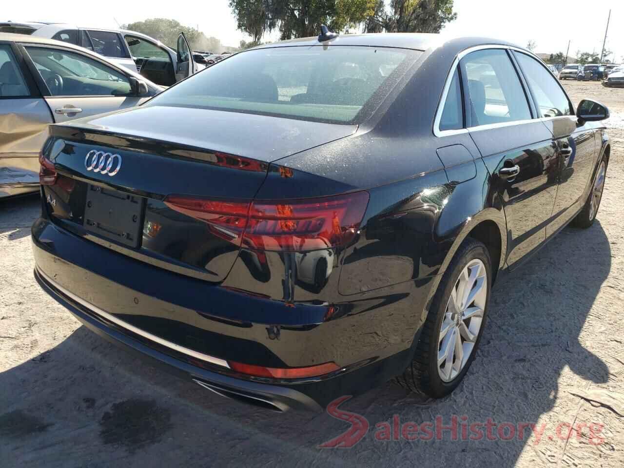 WAUHMAF42KN005016 2019 AUDI A4