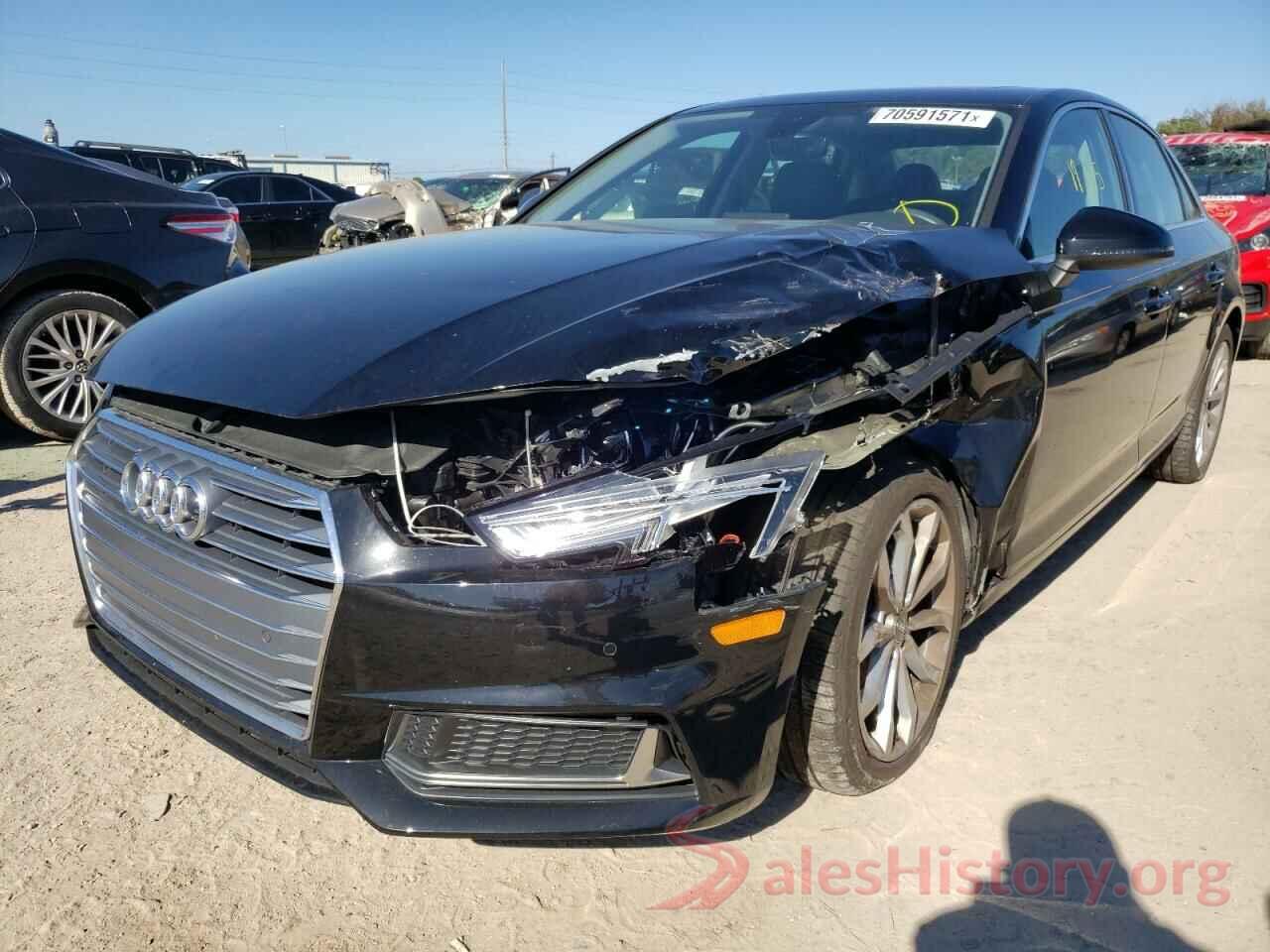 WAUHMAF42KN005016 2019 AUDI A4