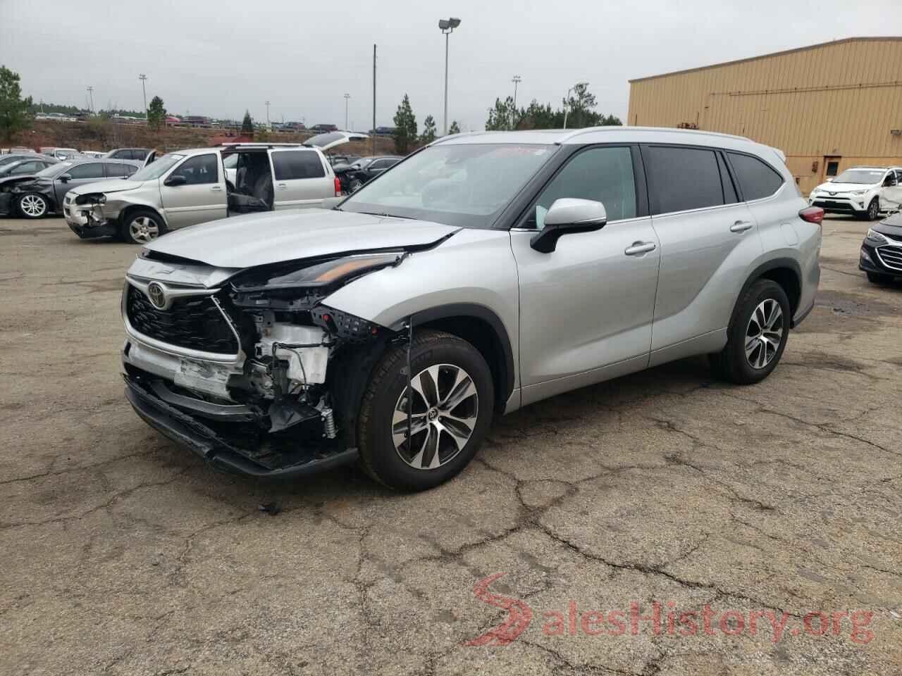 5TDHZRAHXNS552742 2022 TOYOTA HIGHLANDER