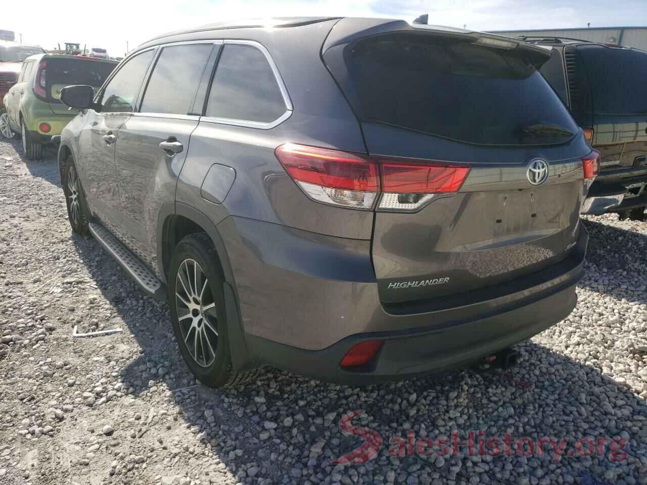 5TDJZRFH6HS443192 2017 TOYOTA HIGHLANDER