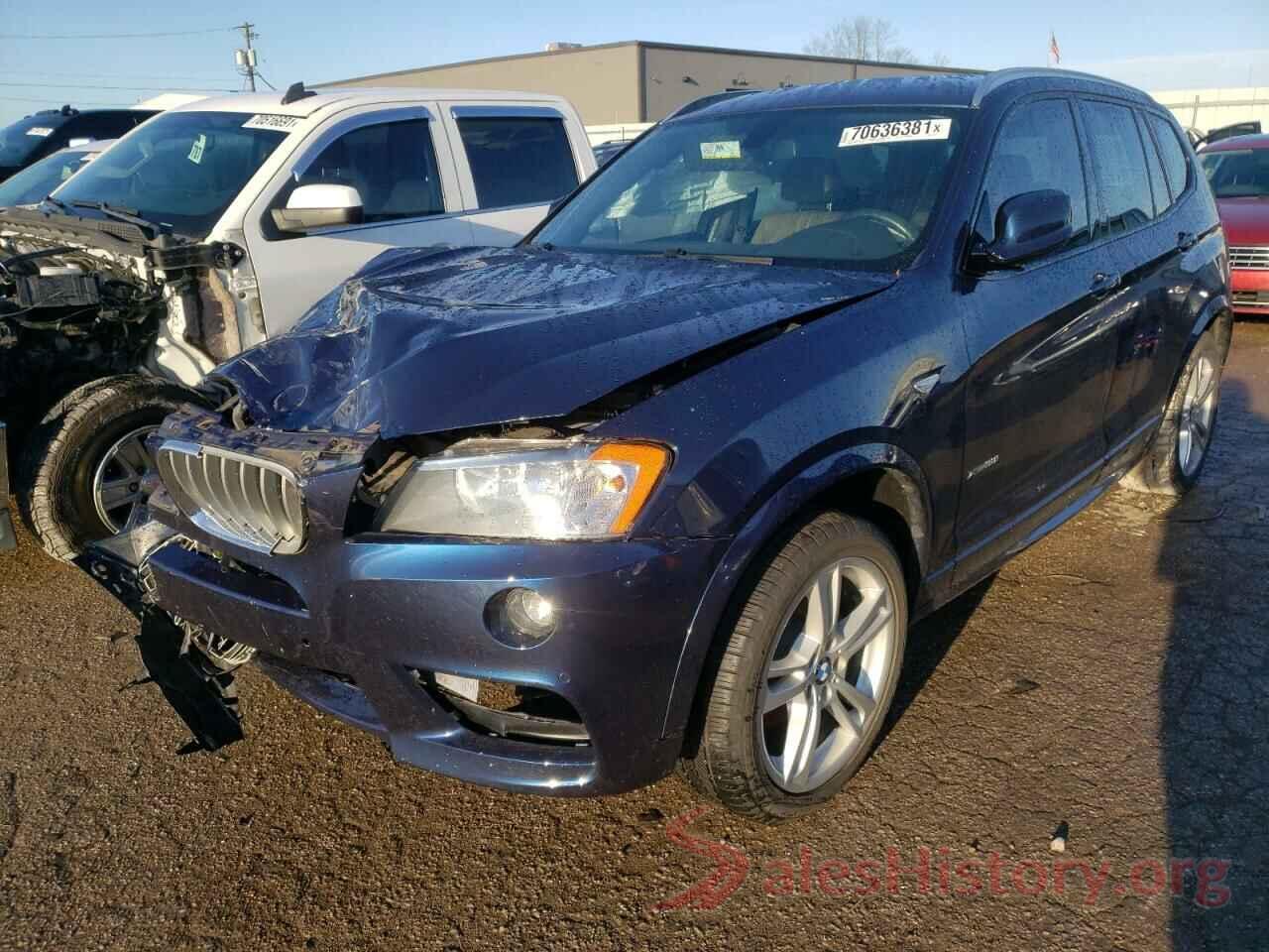 5UXWX9C52E0D31513 2014 BMW X3