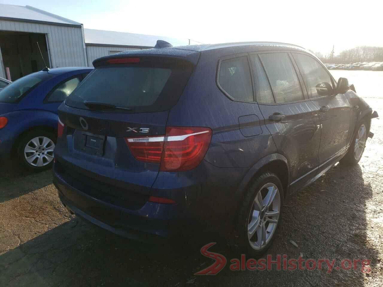 5UXWX9C52E0D31513 2014 BMW X3