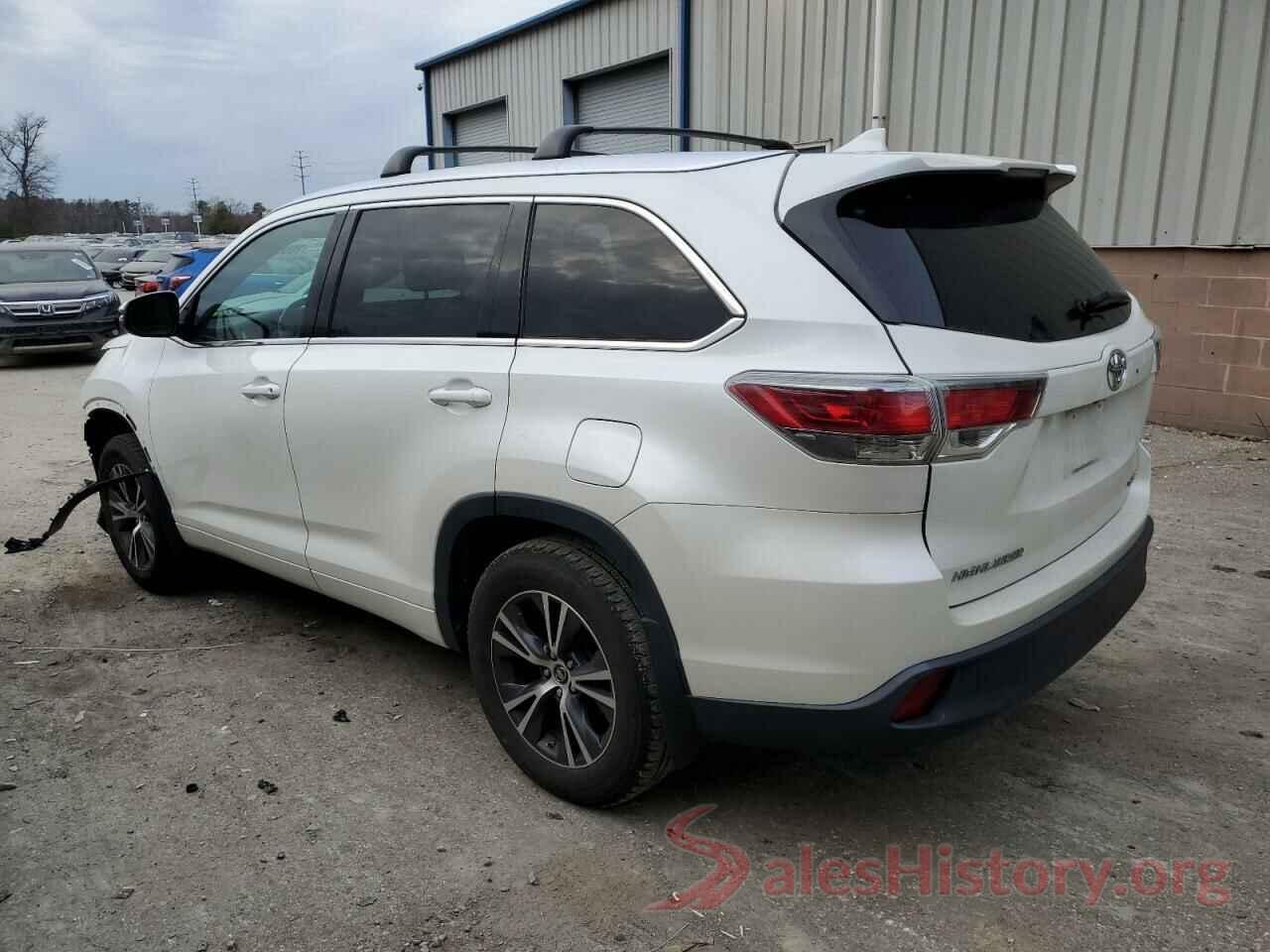 5TDJKRFH5GS251314 2016 TOYOTA HIGHLANDER