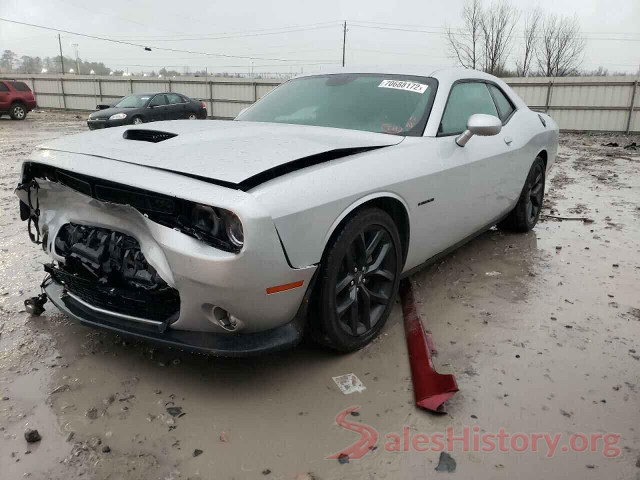 Dodge Challenger 2018 серый