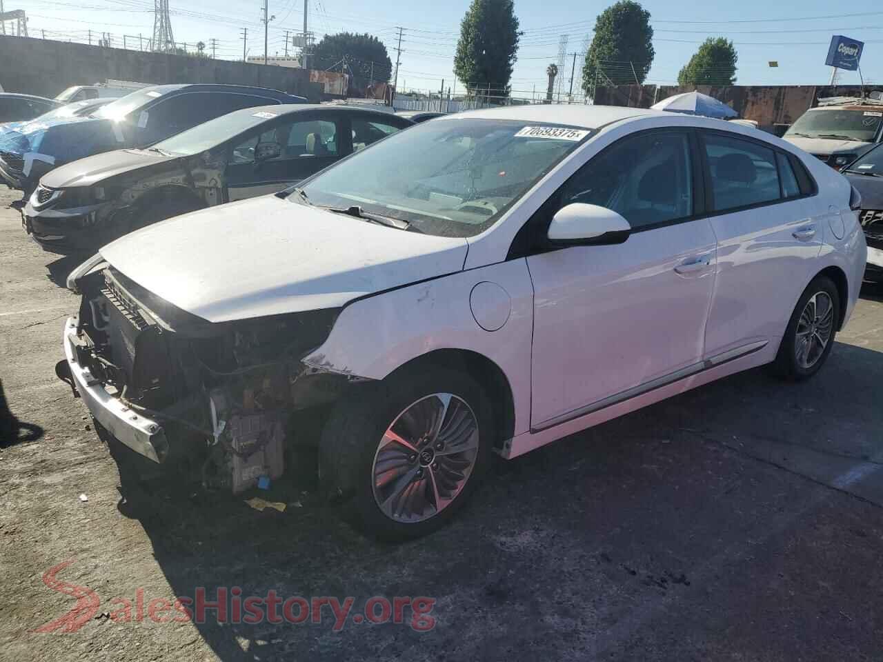 KMHC65LD7MU256086 2021 HYUNDAI IONIQ