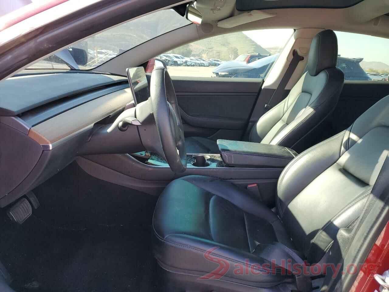 5YJ3E1EA0KF447034 2019 TESLA MODEL 3