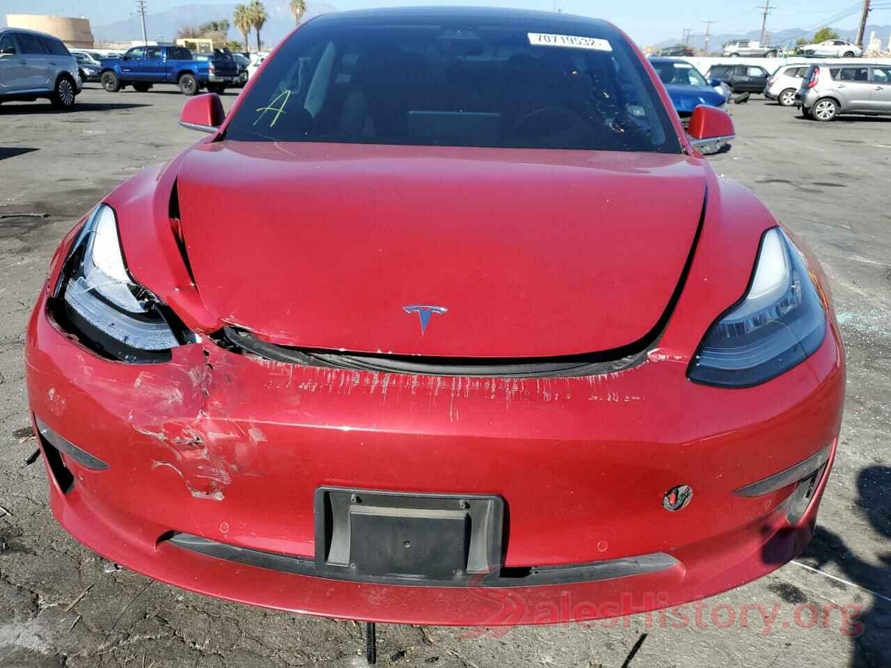 5YJ3E1EA0KF447034 2019 TESLA MODEL 3