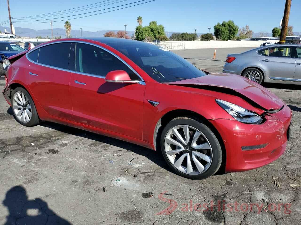 5YJ3E1EA0KF447034 2019 TESLA MODEL 3