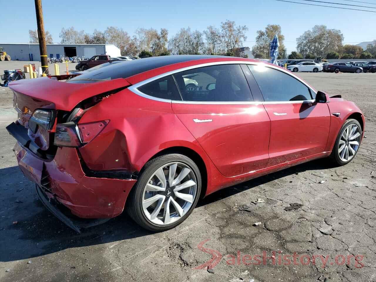 5YJ3E1EA0KF447034 2019 TESLA MODEL 3