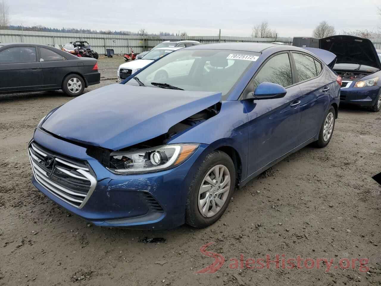 5NPD74LF2HH137055 2017 HYUNDAI ELANTRA