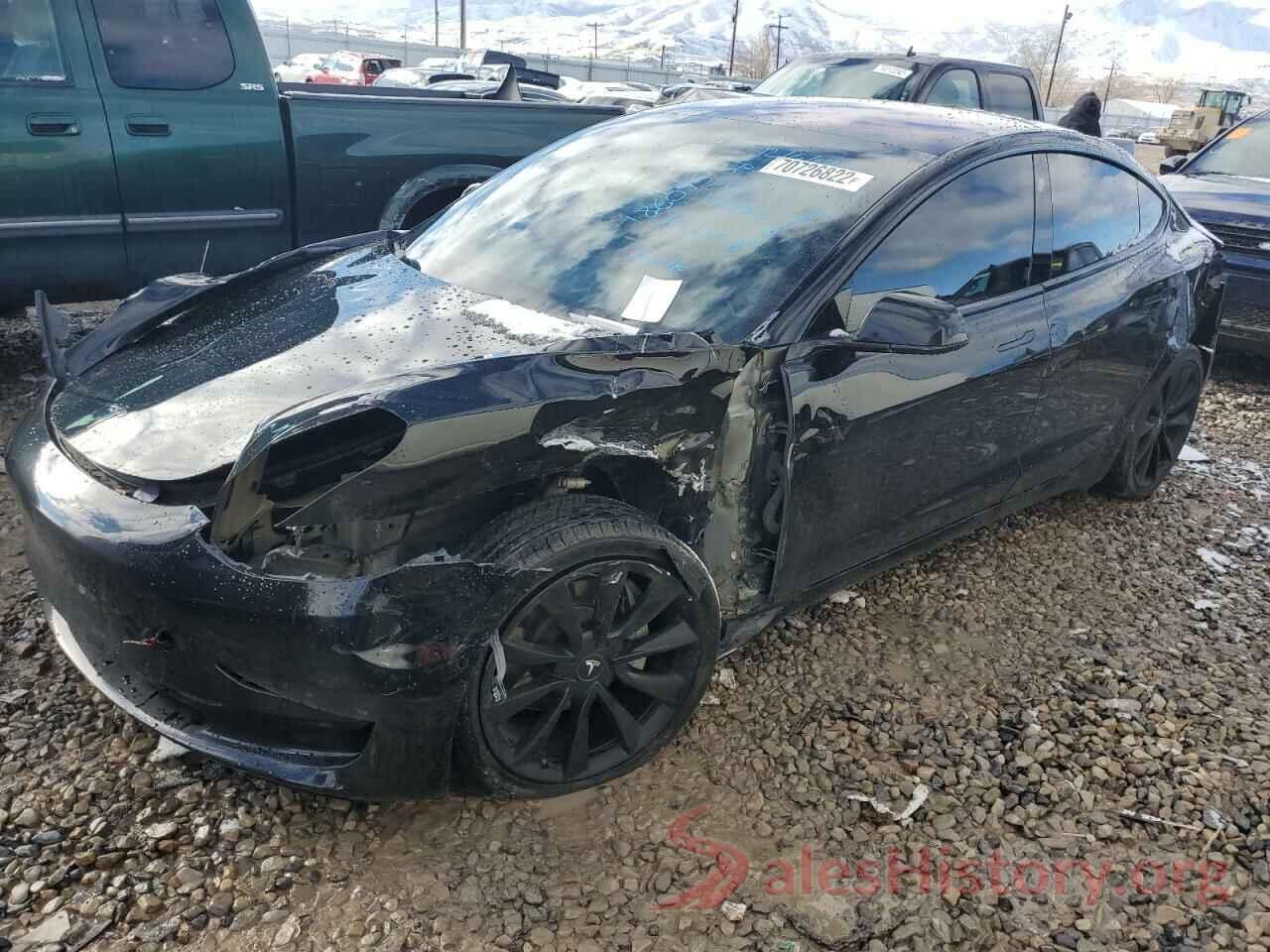 5YJ3E1EB8JF186095 2018 TESLA MODEL 3