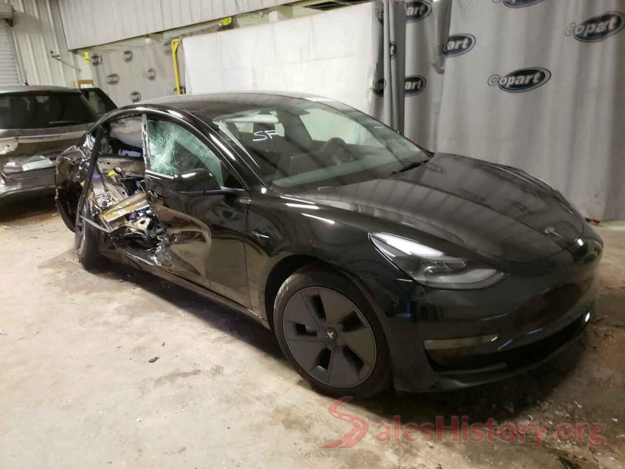 5YJ3E1EB8NF103030 2022 TESLA MODEL 3