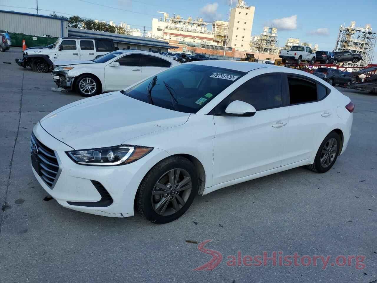 5NPD84LF7JH302908 2018 HYUNDAI ELANTRA