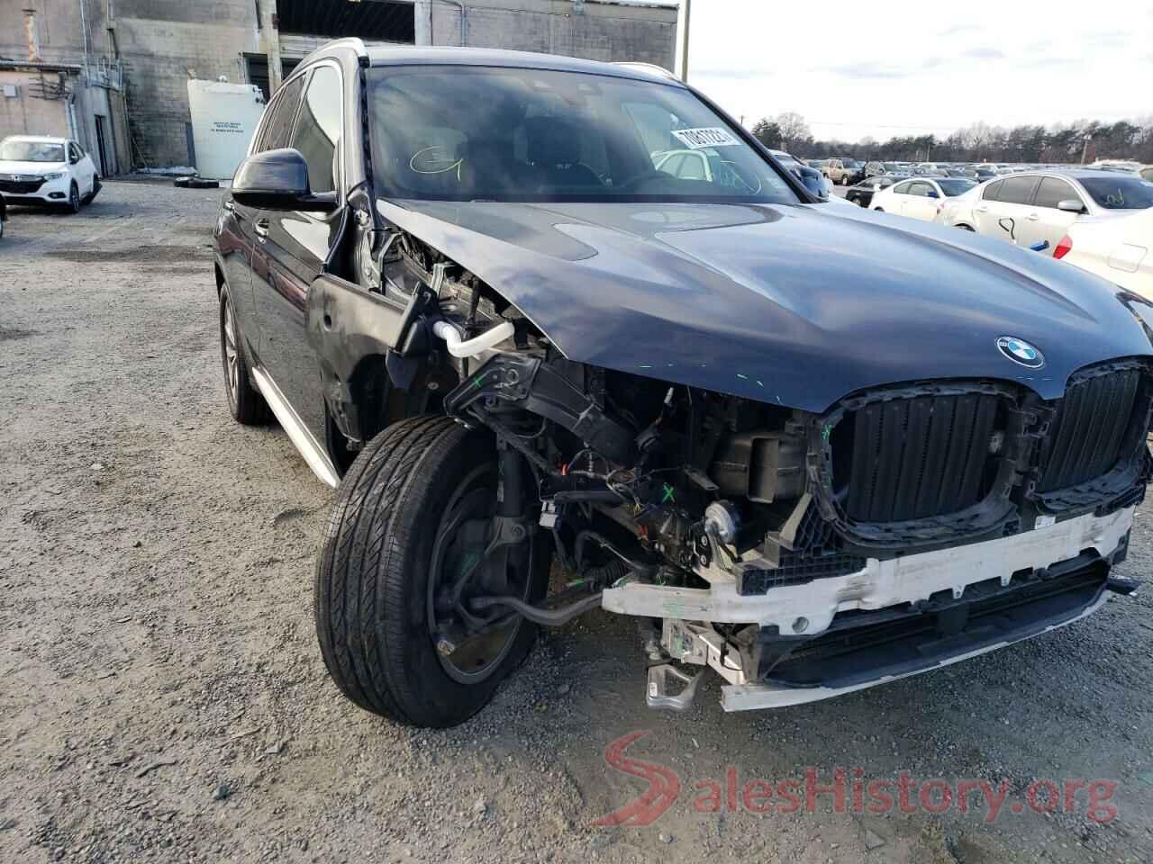 5UXTR7C53KLF25155 2019 BMW X3