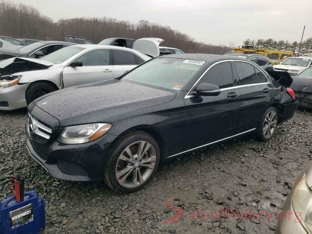 55SWF4KB7HU196299 2017 MERCEDES-BENZ C-CLASS