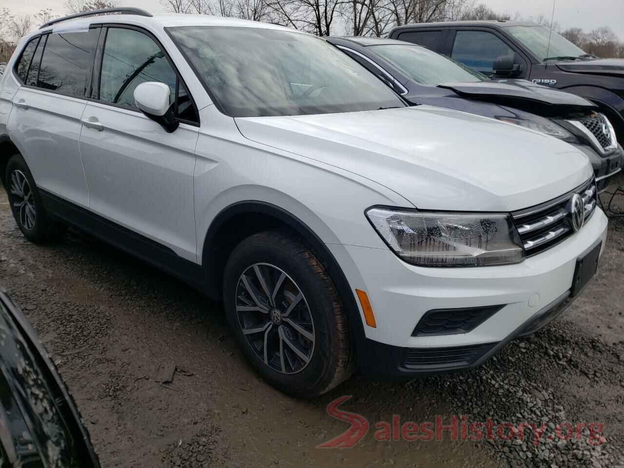 3VV0B7AX8MM021164 2021 VOLKSWAGEN TIGUAN