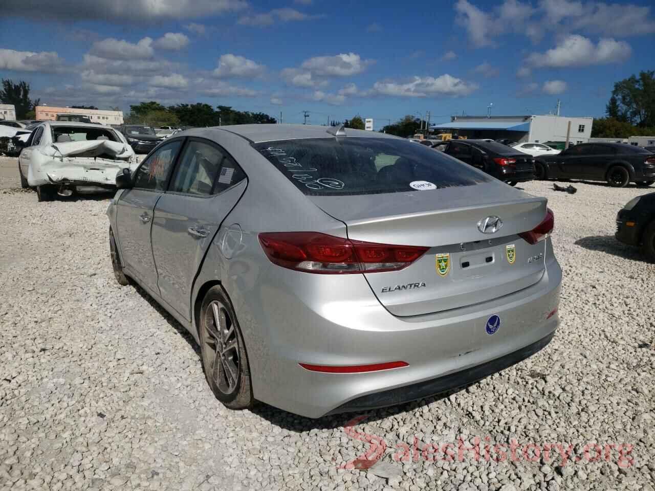 5NPD84LF6HH034458 2017 HYUNDAI ELANTRA