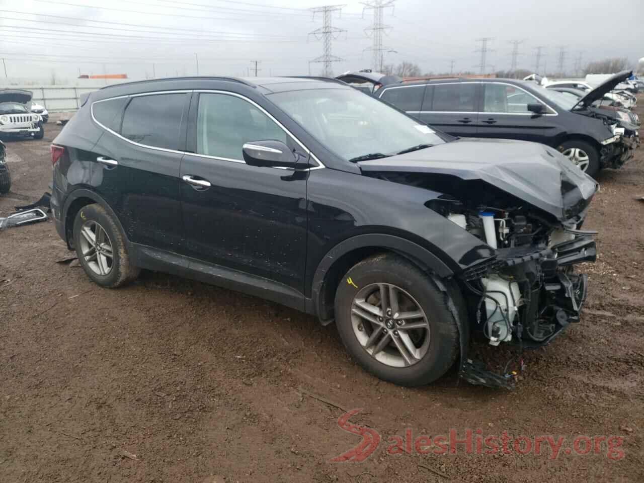 5XYZUDLB6JG554977 2018 HYUNDAI SANTA FE