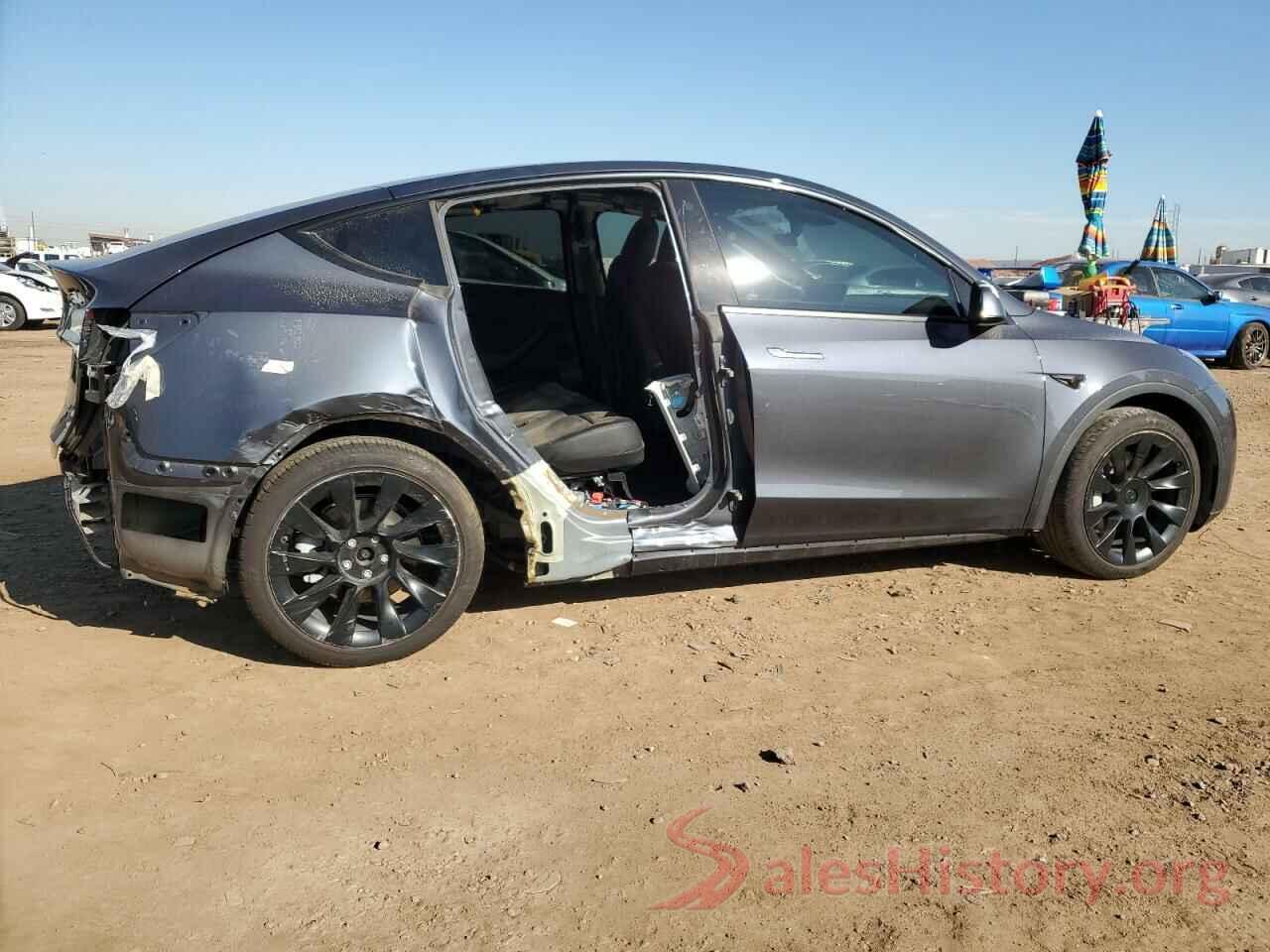 5YJYGDEE4MF152865 2021 TESLA MODEL Y