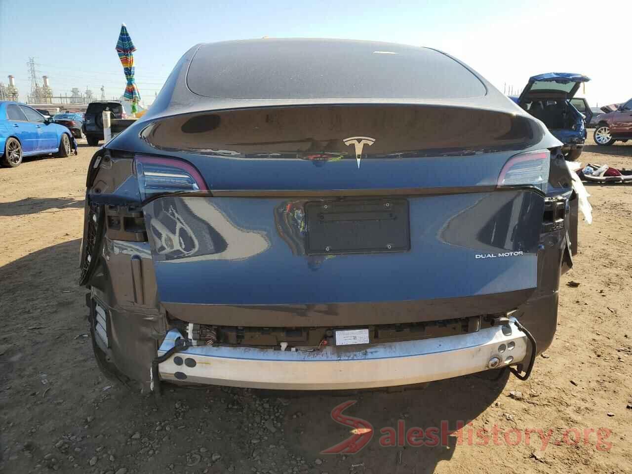 5YJYGDEE4MF152865 2021 TESLA MODEL Y