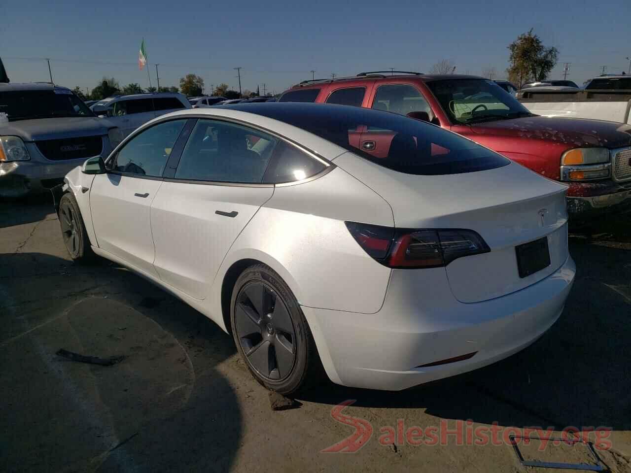 5YJ3E1EA0NF291310 2022 TESLA MODEL 3