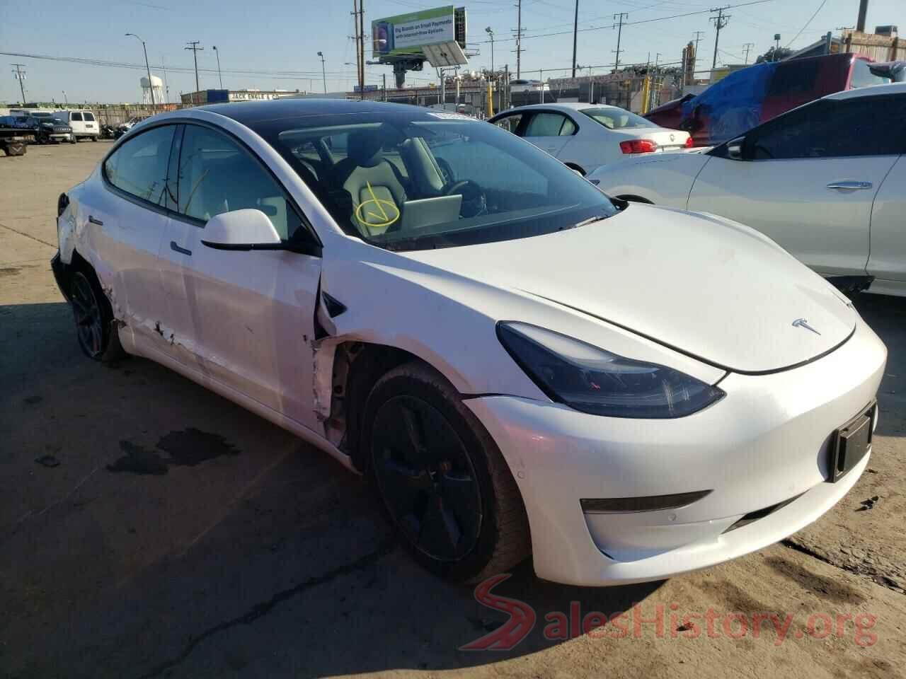 5YJ3E1EA0NF291310 2022 TESLA MODEL 3