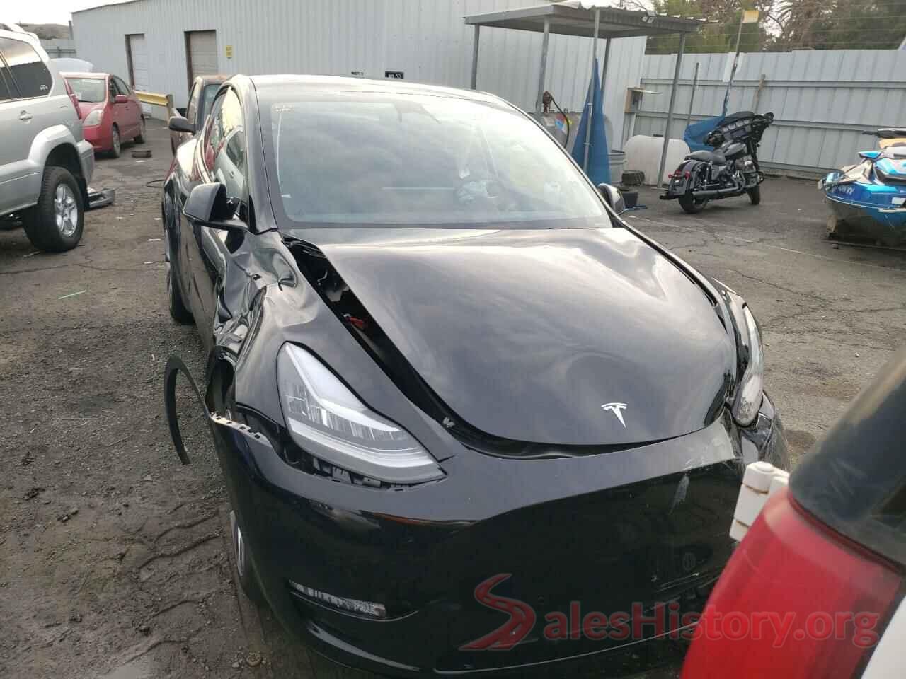 7SAYGDEE3NF568085 2022 TESLA MODEL Y