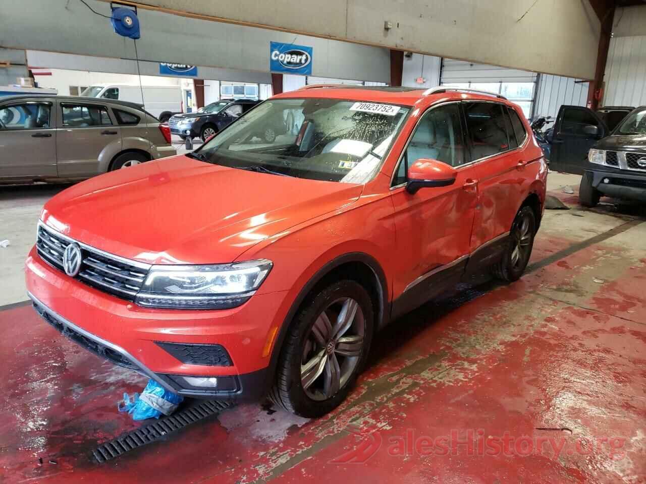 3VV4B7AX6KM073939 2019 VOLKSWAGEN TIGUAN