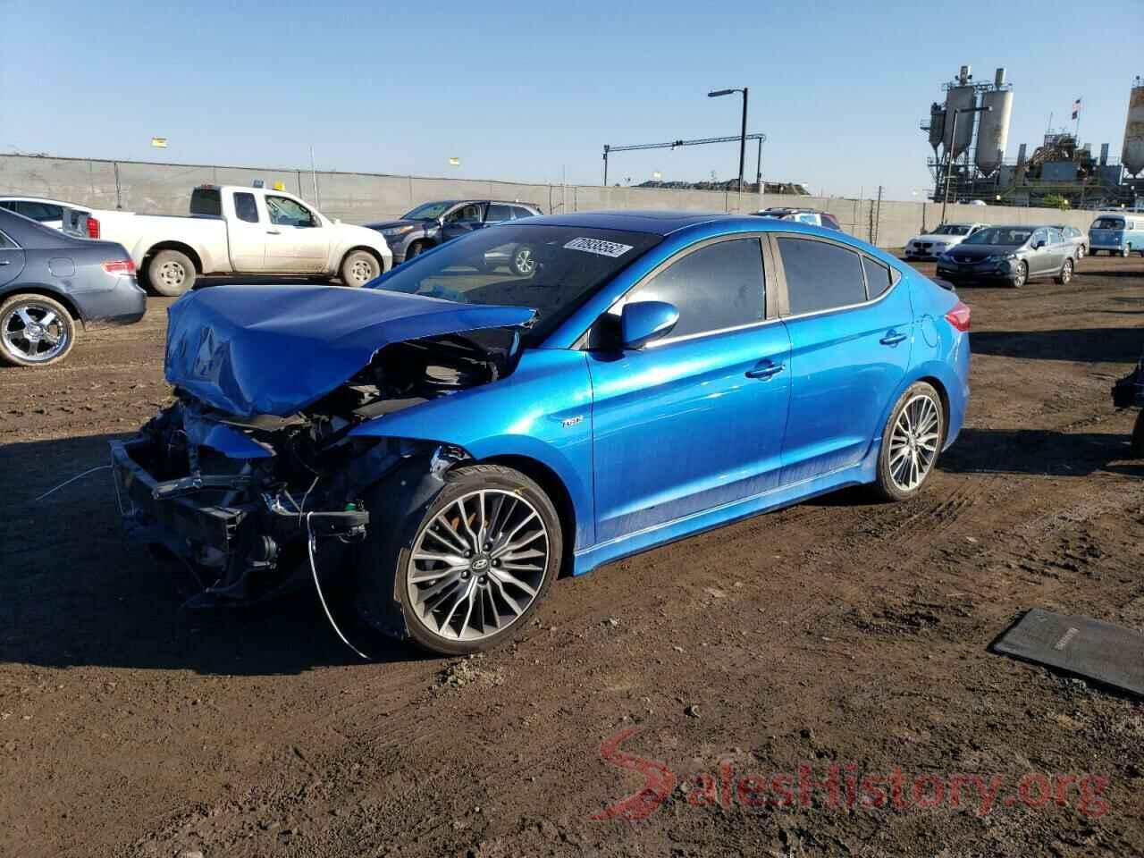 KMHD04LB8JU467646 2018 HYUNDAI ELANTRA