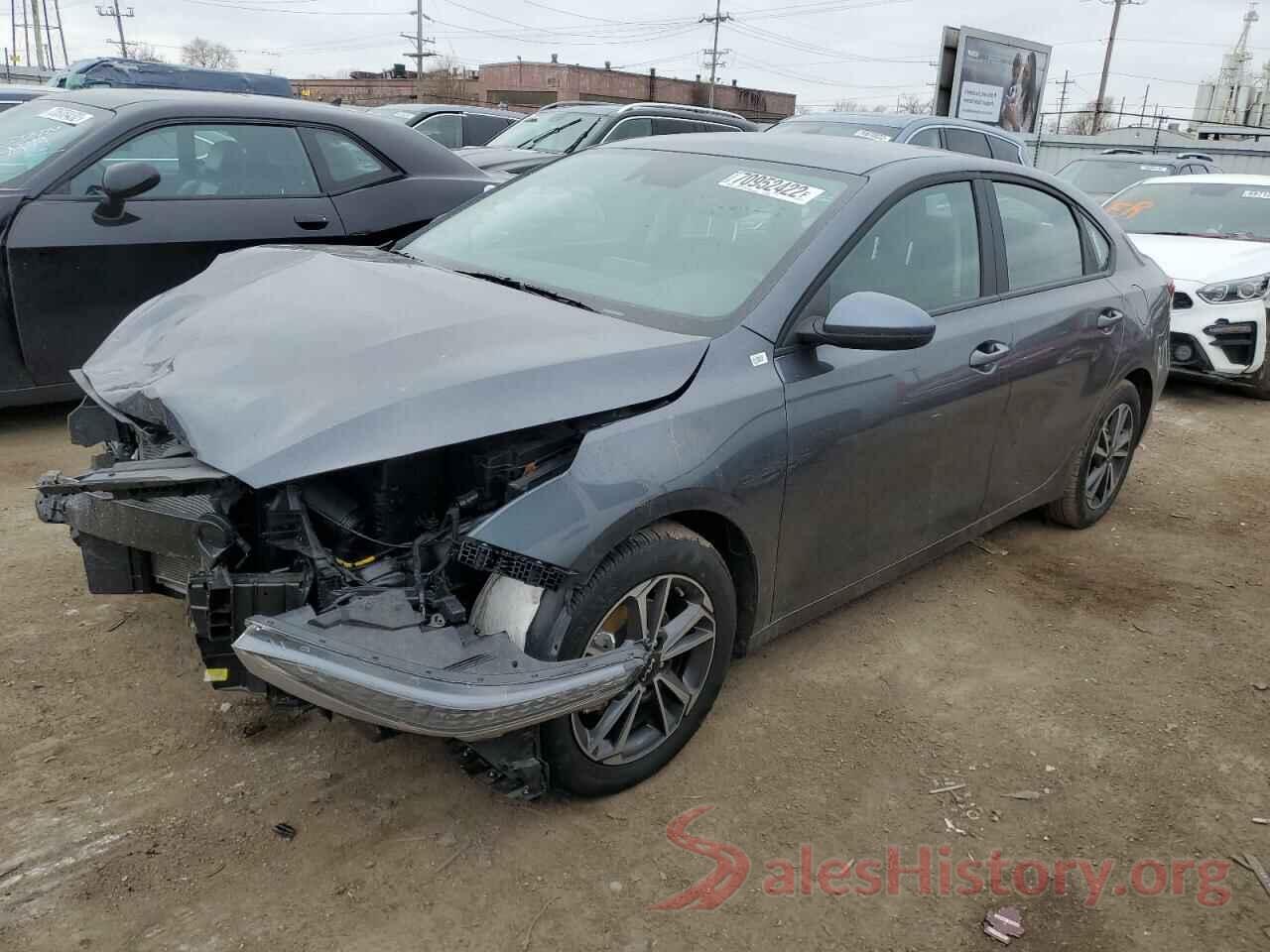 3KPF24AD0NE455930 2022 KIA FORTE