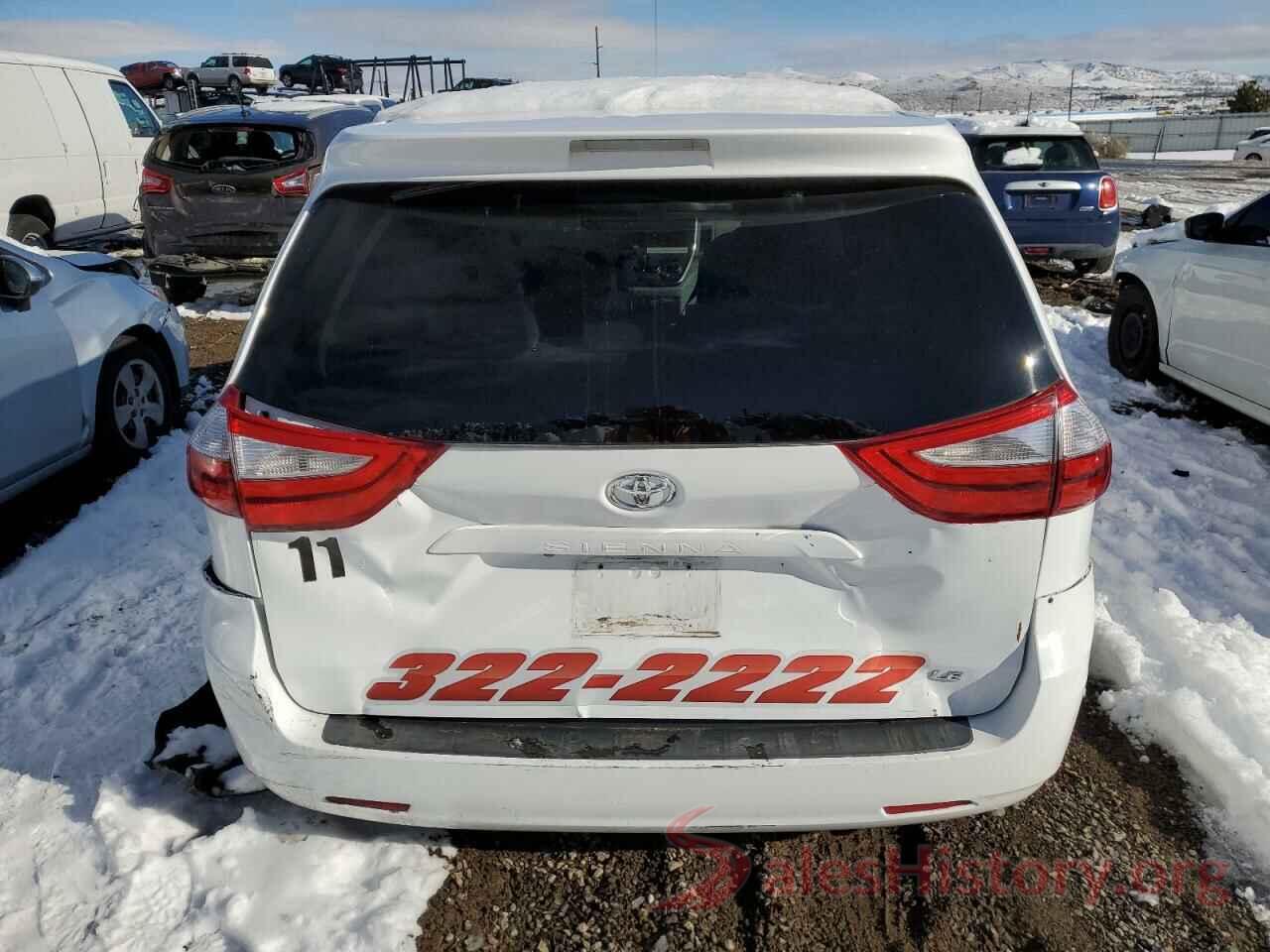 5TDKK3DC7FS572908 2015 TOYOTA SIENNA