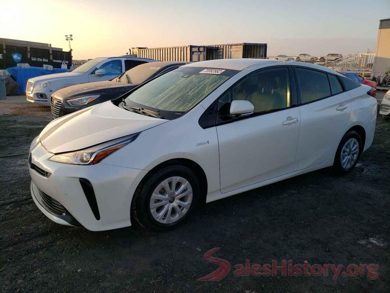 JTDKARFU7L3123687 2020 TOYOTA PRIUS