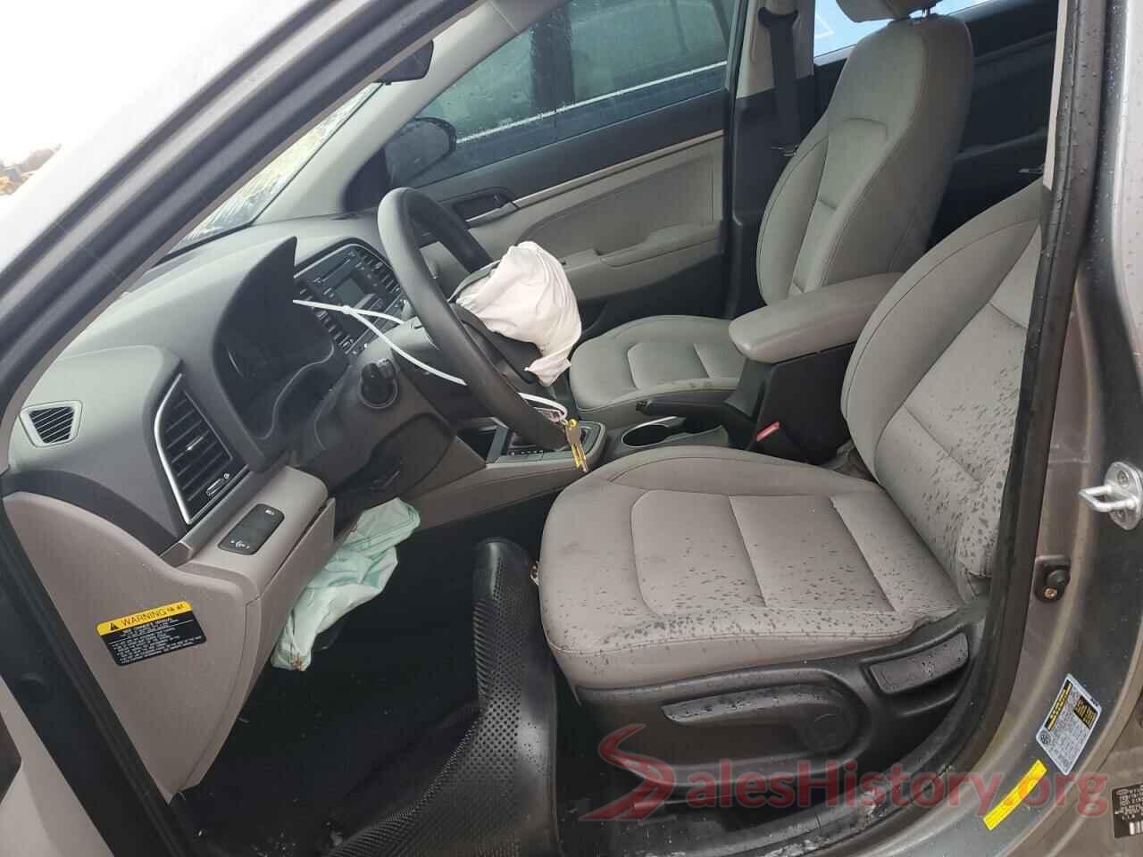 KMHD74LF7HU116395 2017 HYUNDAI ELANTRA