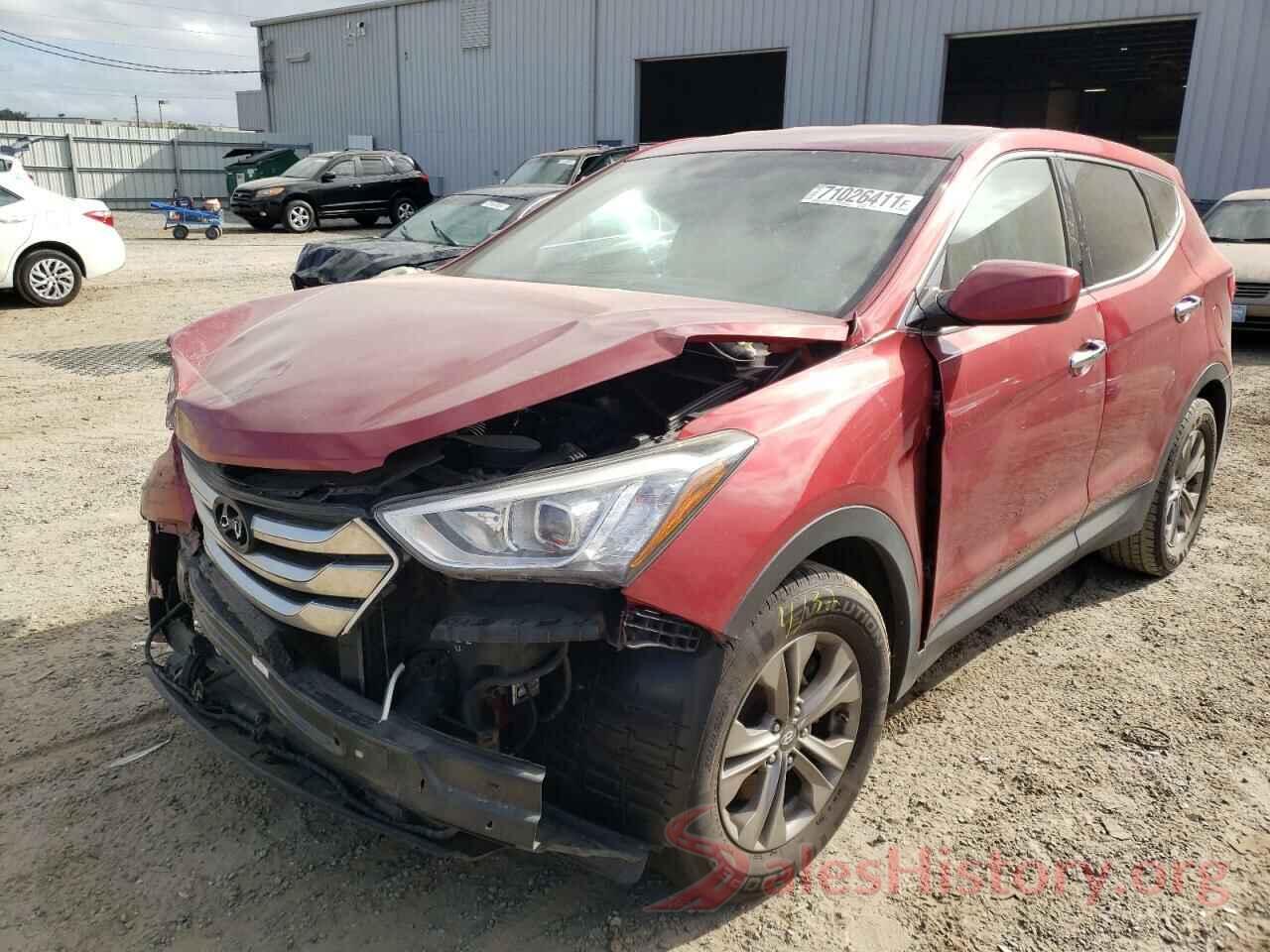 5XYZT3LB2GG366284 2016 HYUNDAI SANTA FE