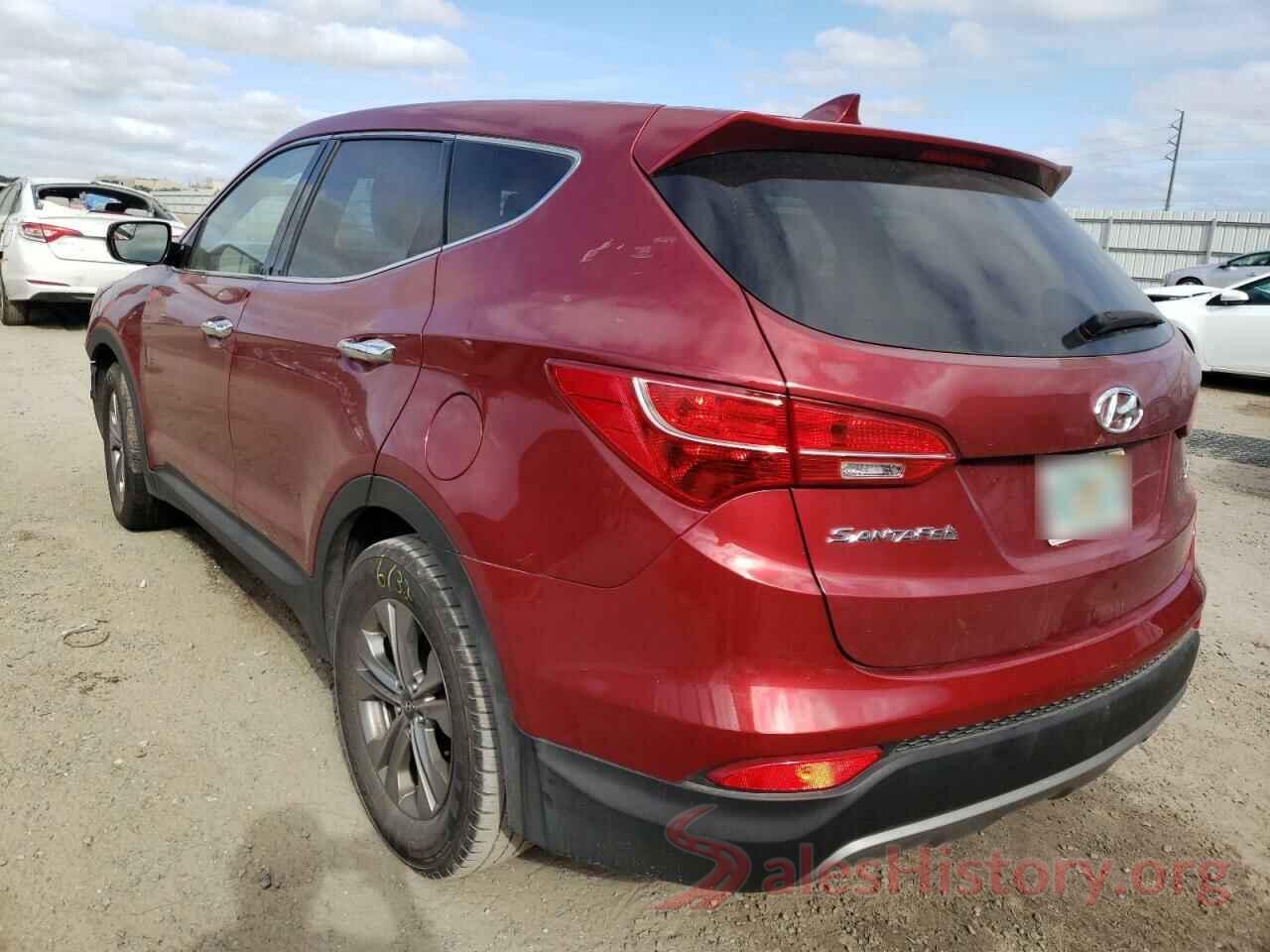 5XYZT3LB2GG366284 2016 HYUNDAI SANTA FE