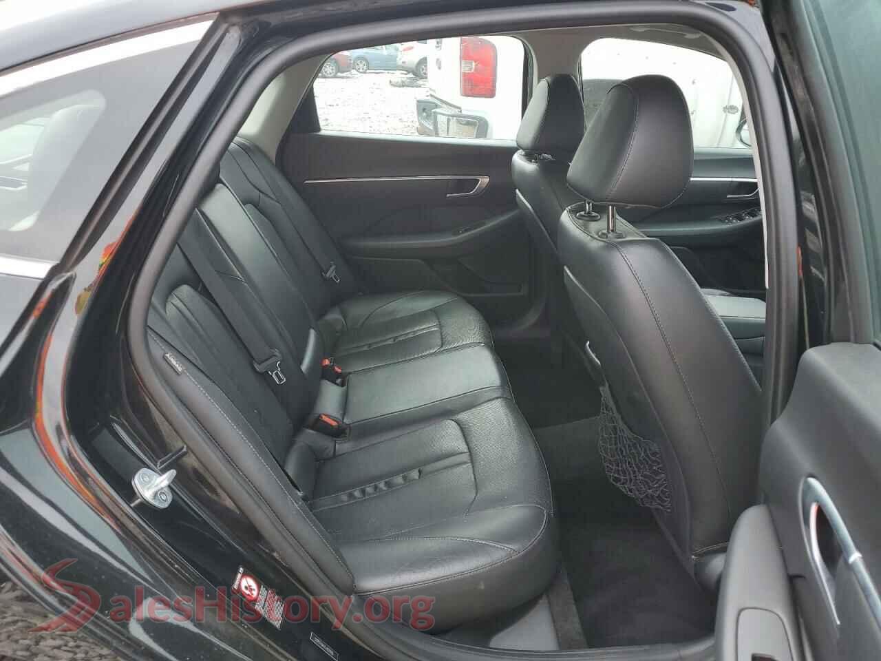 2020 HYUNDAI SONATA VIN 5NPEF4JA9LH031970, odometer mileage