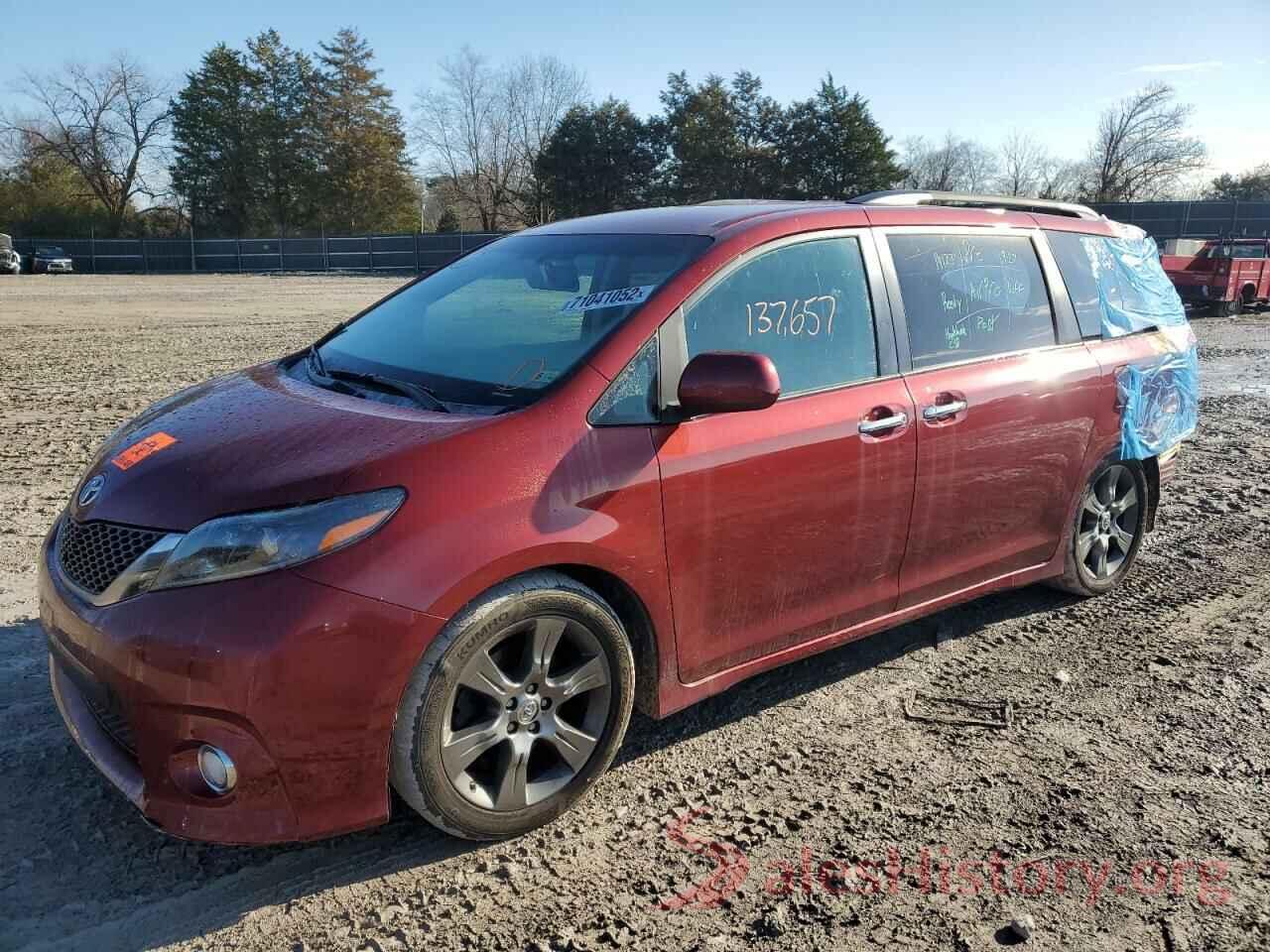 5TDXK3DC4FS630222 2015 TOYOTA SIENNA