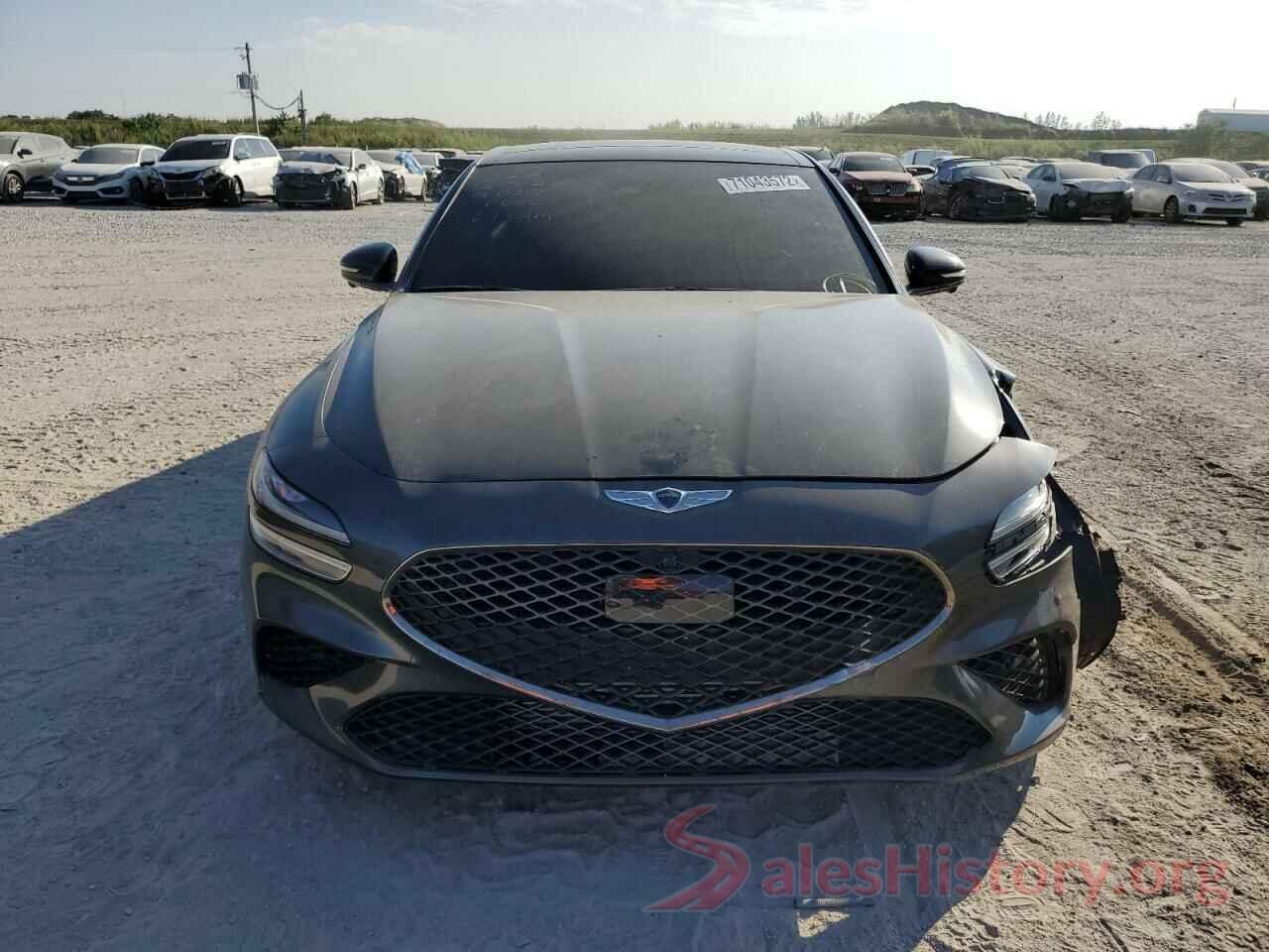 KMTG54TE1NU100317 2022 GENESIS G70 BASE