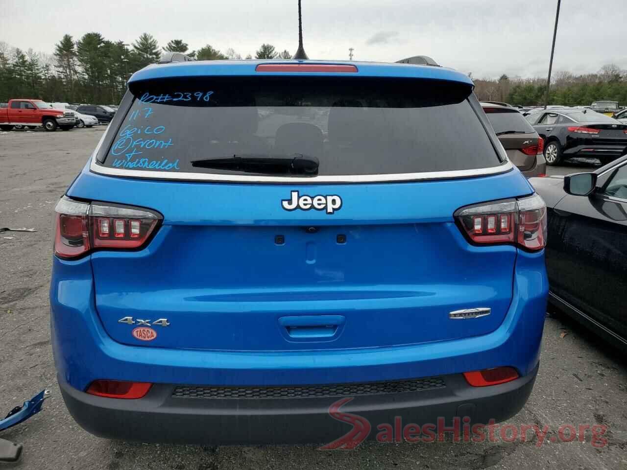 3C4NJDBB8KT650645 2019 JEEP COMPASS