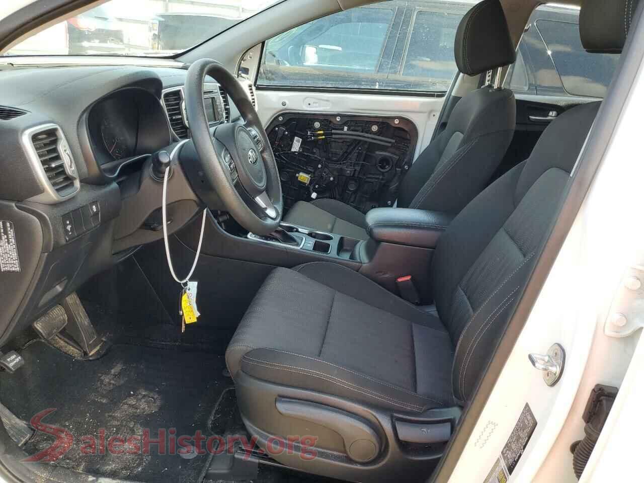 2019 KIA SPORTAGE VIN KNDPM3ACXK7503946, engine bay