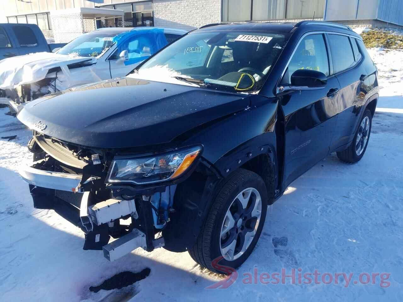 3C4NJDCB3KT843221 2019 JEEP COMPASS