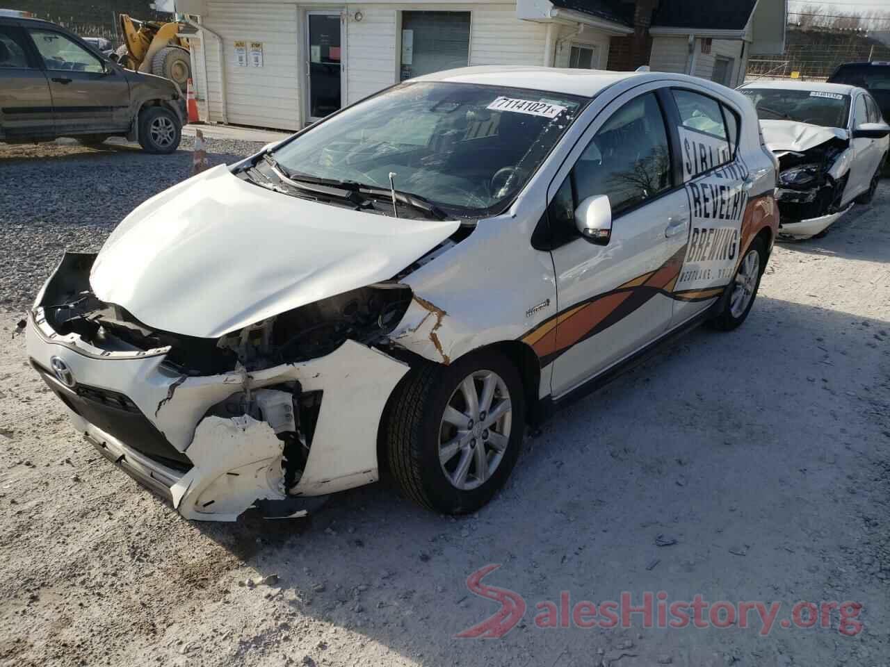 JTDKDTB36H1598350 2017 TOYOTA PRIUS