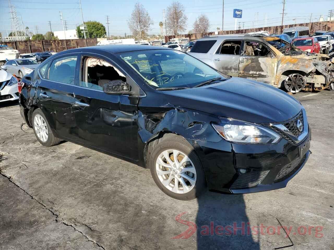 3N1AB7APXKL627543 2019 NISSAN SENTRA