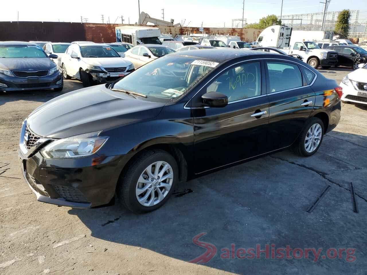 3N1AB7APXKL627543 2019 NISSAN SENTRA