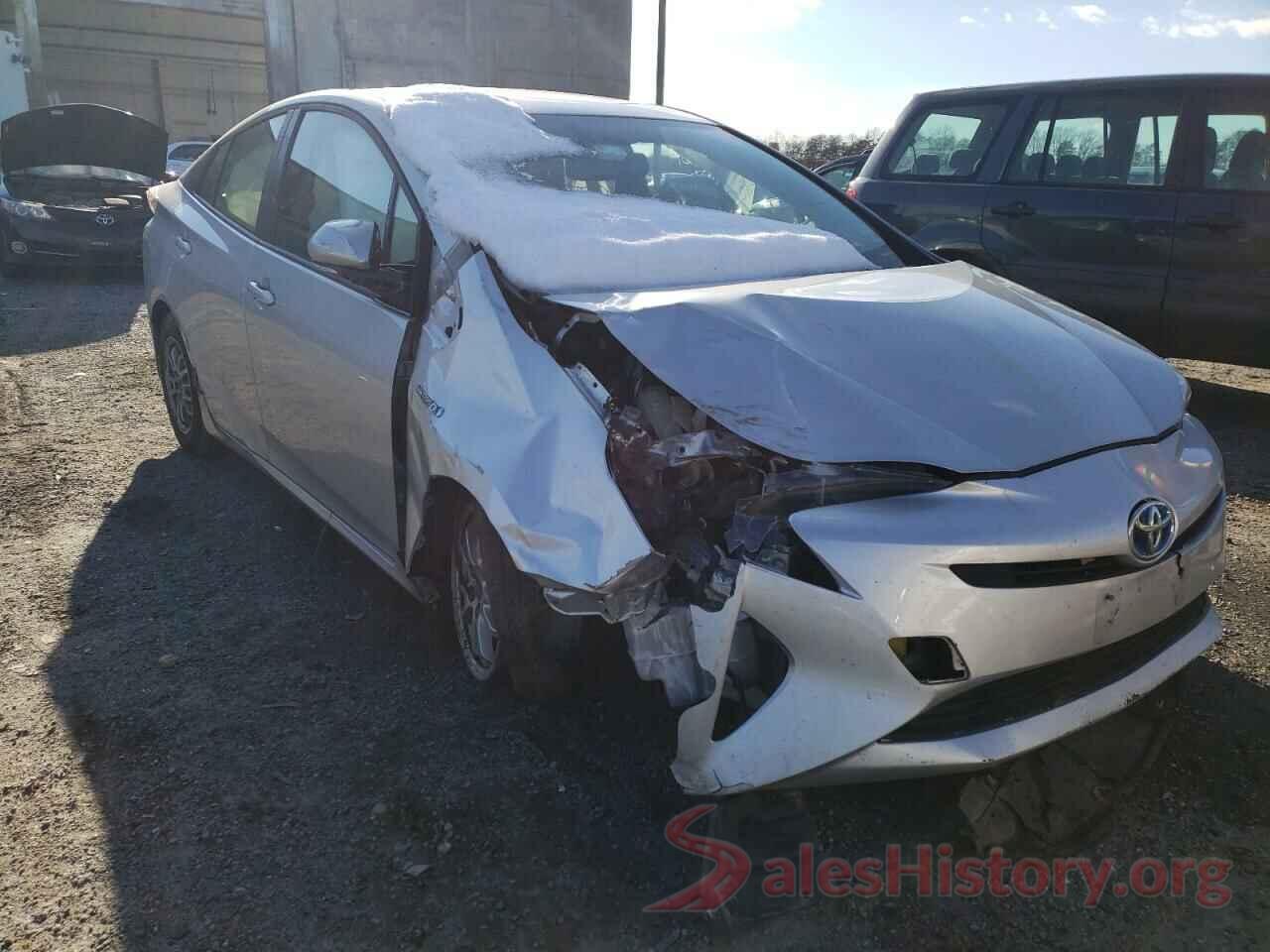 JTDKARFU7G3508107 2016 TOYOTA PRIUS