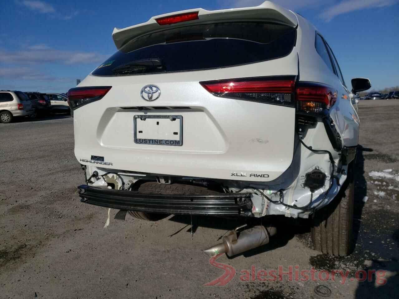 5TDHZRBH3MS523564 2021 TOYOTA HIGHLANDER