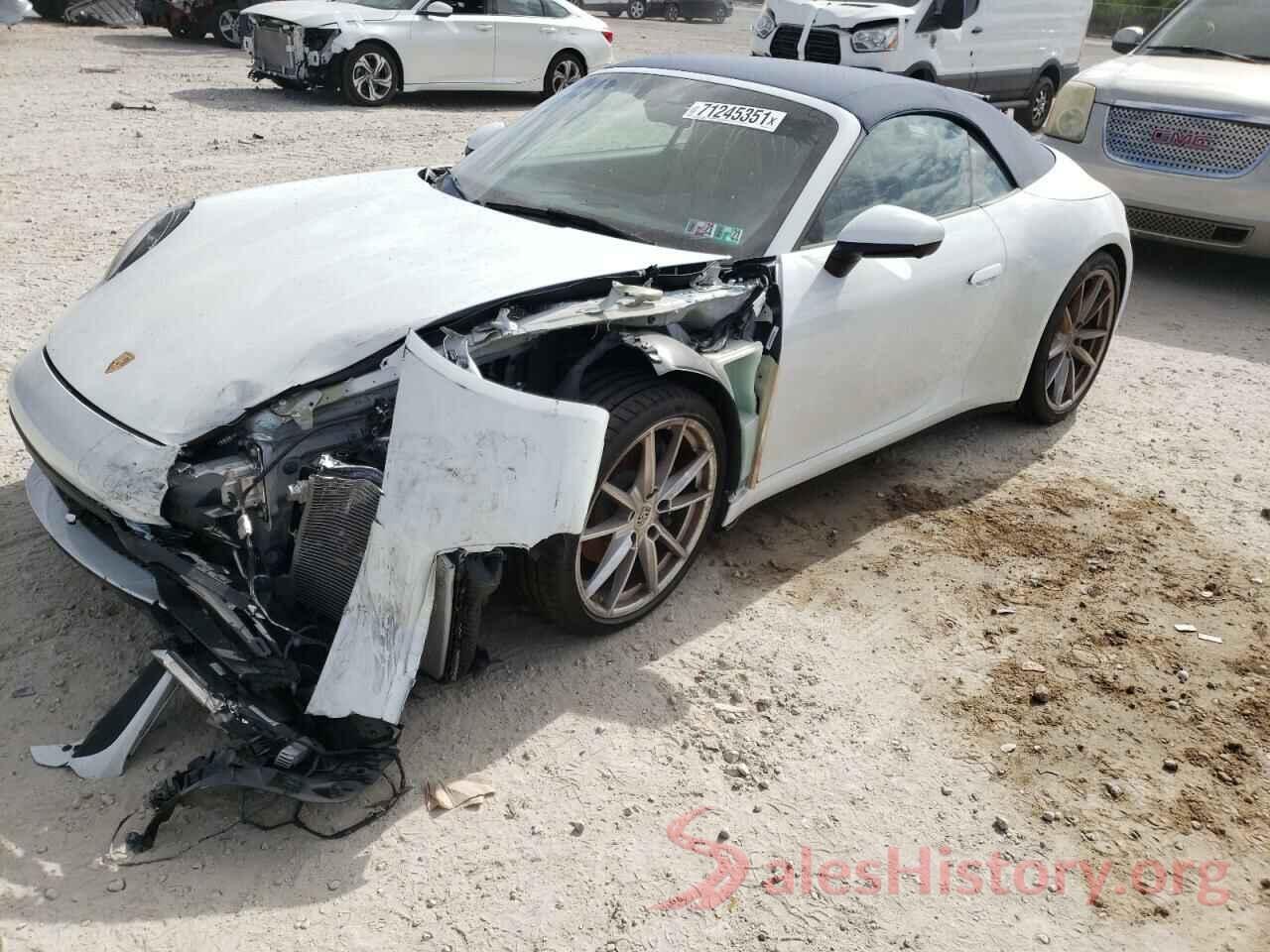 WP0CA2A9XLS251815 2020 PORSCHE 911