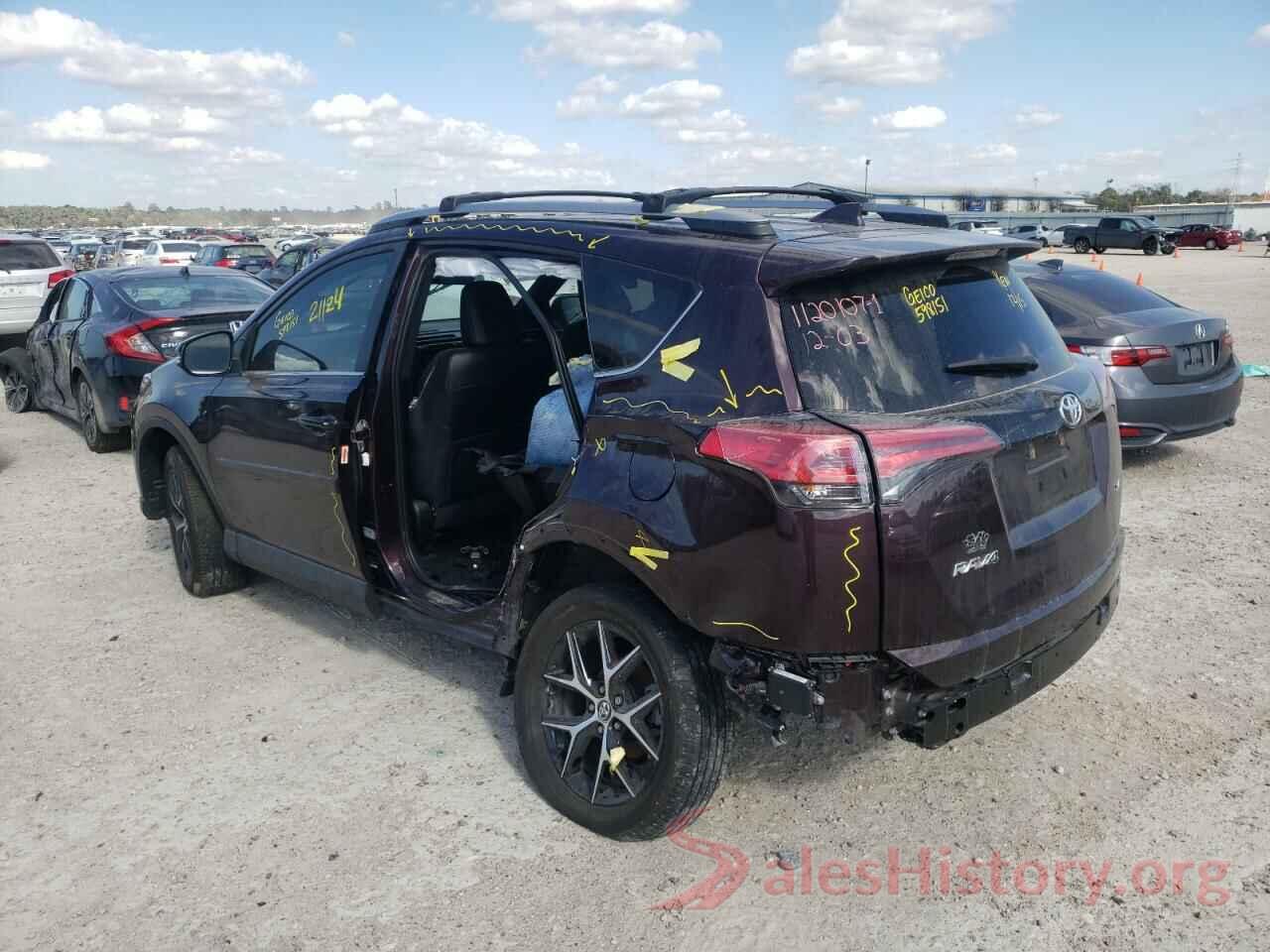 2T3NFREV7JW470357 2018 TOYOTA RAV4