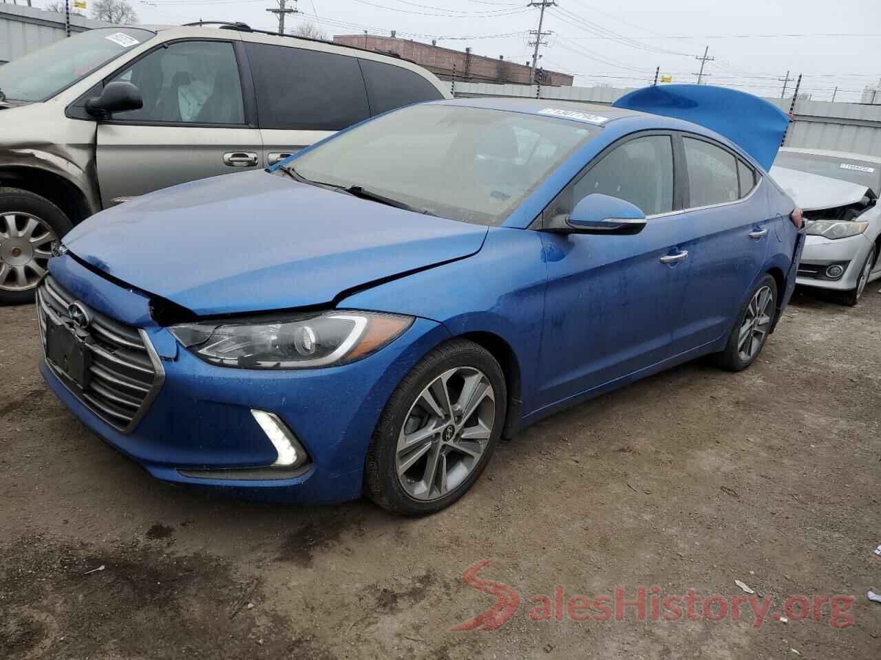 KMHD84LFXHU296680 2017 HYUNDAI ELANTRA